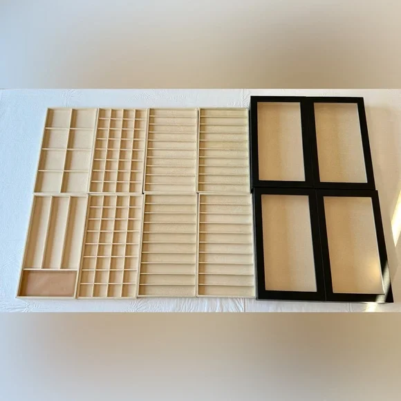 WOLF 1834 SET- U Pick! 1 Vault, 1 Lid & 2 Trays! Excellent CLEAN Condition!